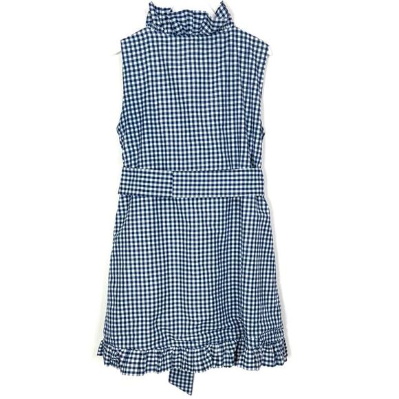 Elizabeth Wilson Anne Claire Ruffle Wrap Dress - Picture 8 of 9
